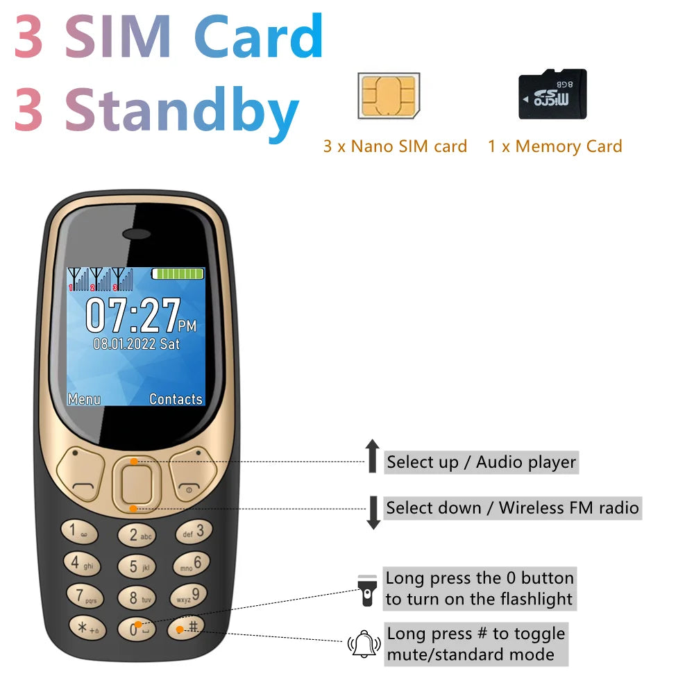 SERVO Small Mobile Phone