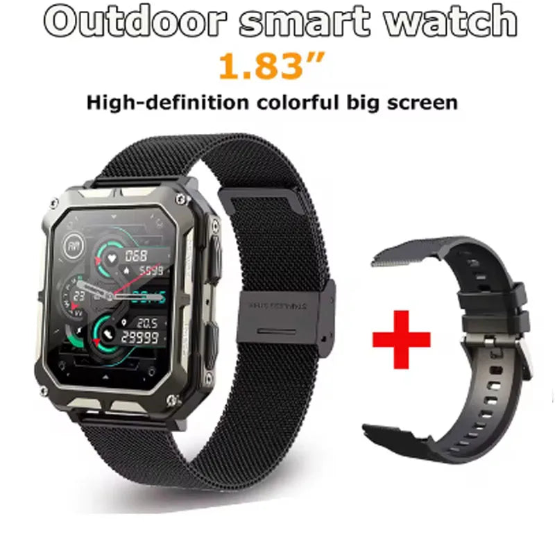 Military Tactical Smart Watch