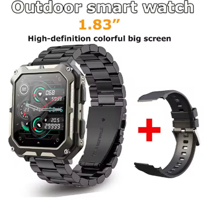 Military Tactical Smart Watch