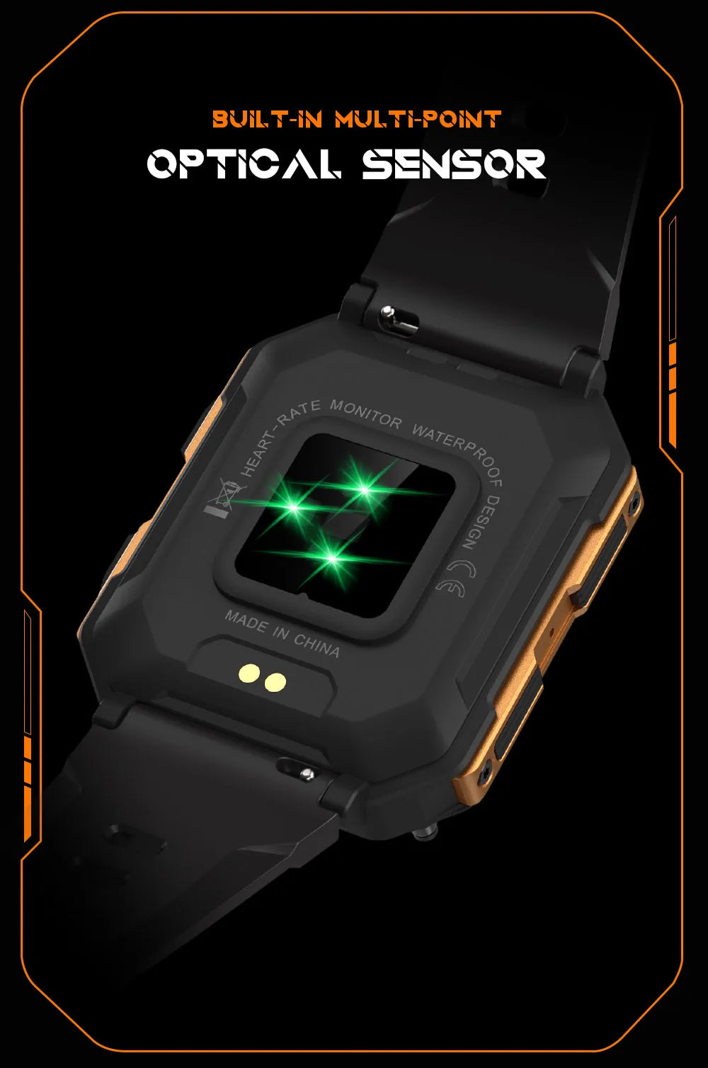 Military Tactical Smart Watch