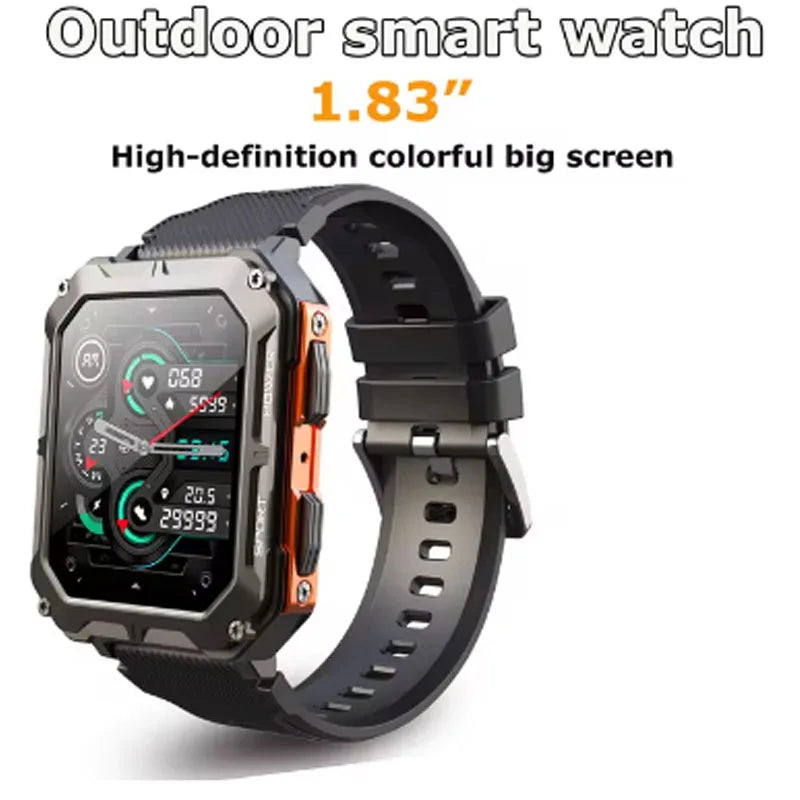 Military Tactical Smart Watch