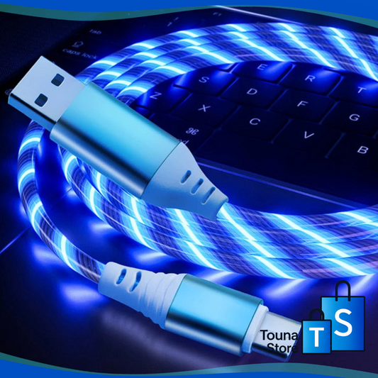 Glowing LED USB Cable