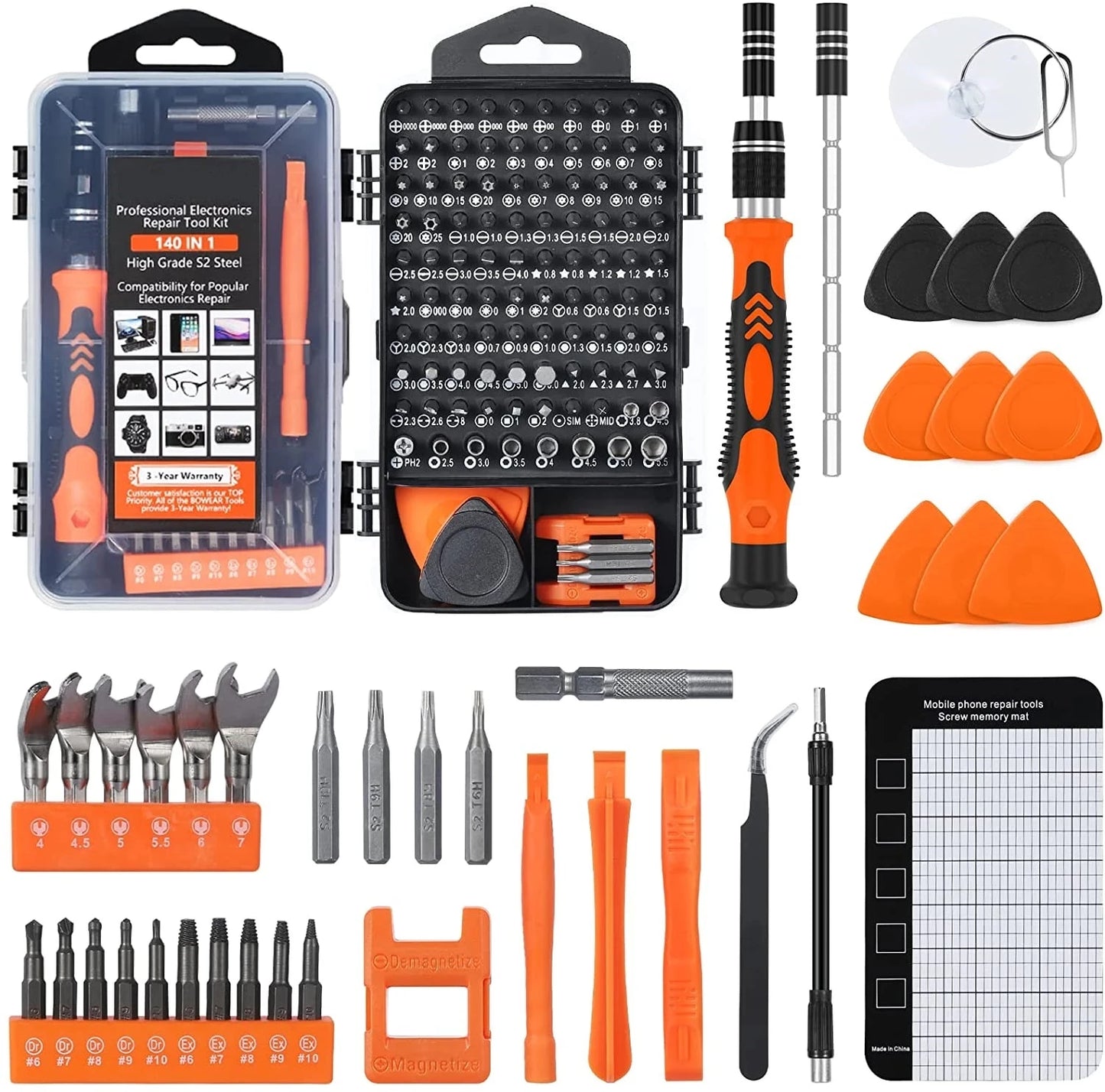 MULTIFUNCTIONAL PRECISION SCREWDRIVER KIT