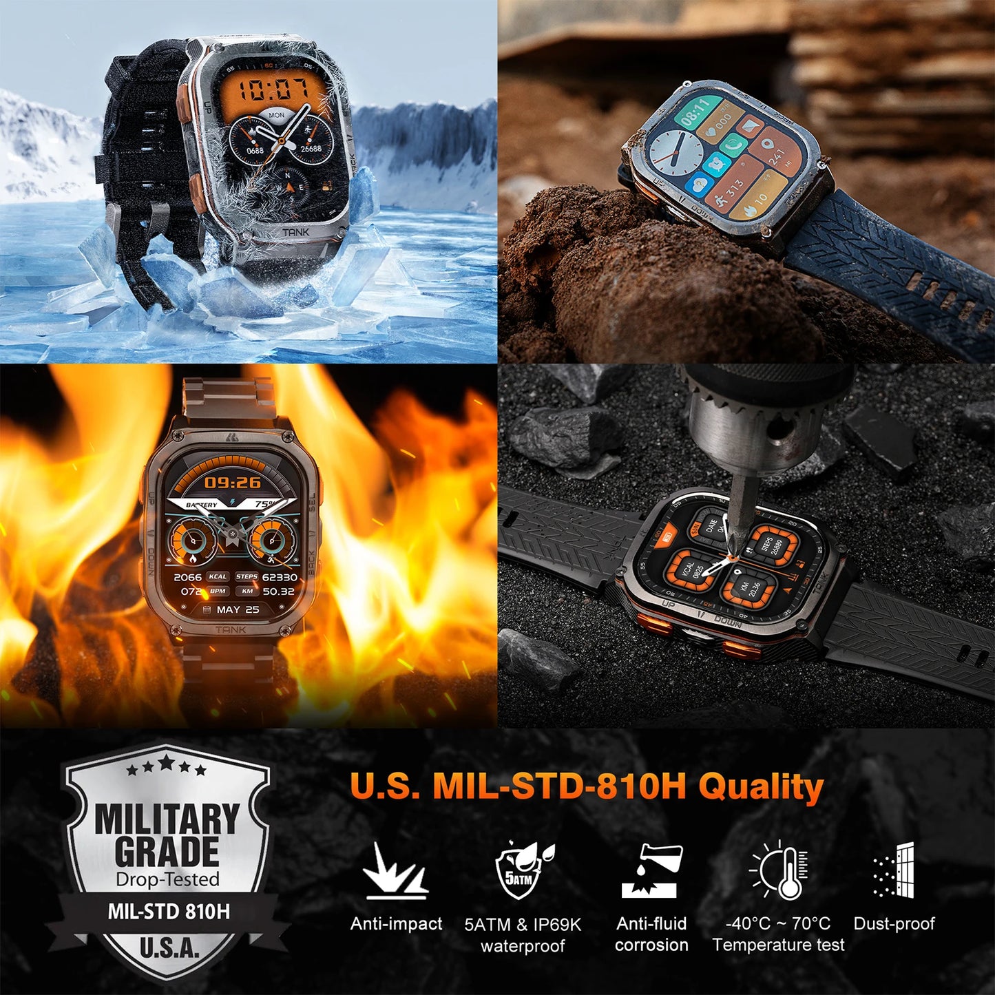 KOSPET TANK M3 Ultra Smartwatch