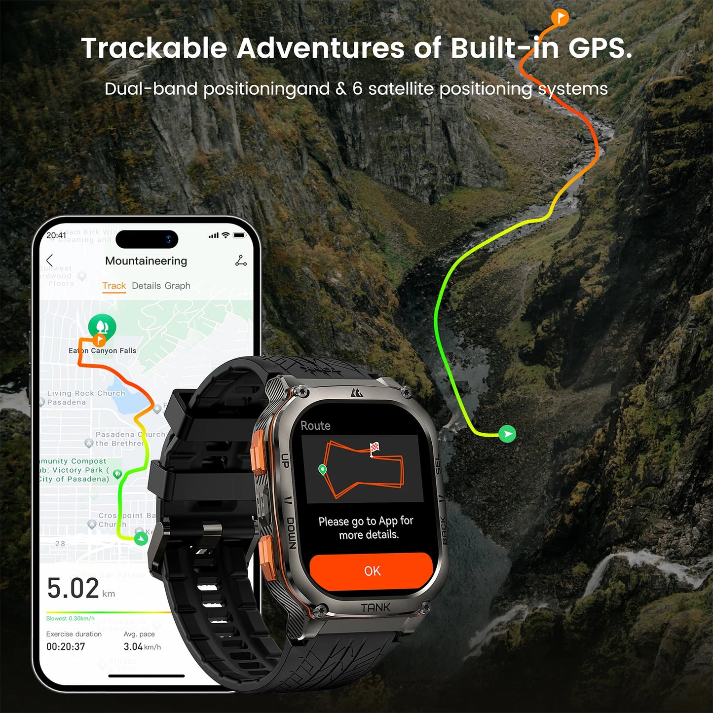 KOSPET TANK M3 Ultra Smartwatch