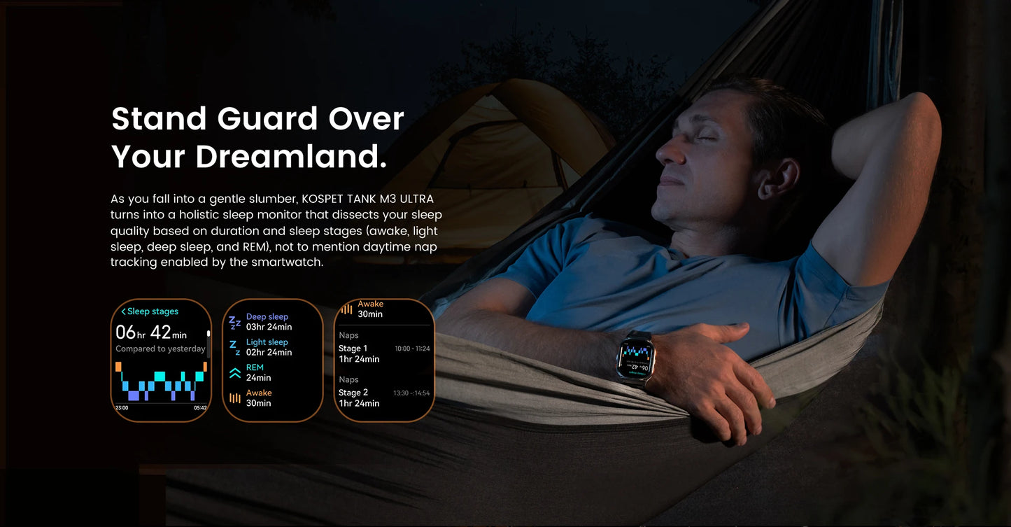 KOSPET TANK M3 Ultra Smartwatch