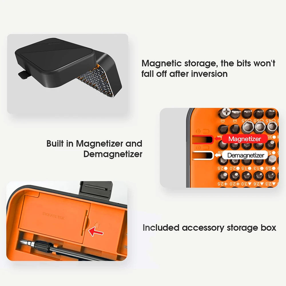 MULTIFUNCTIONAL PRECISION SCREWDRIVER KIT