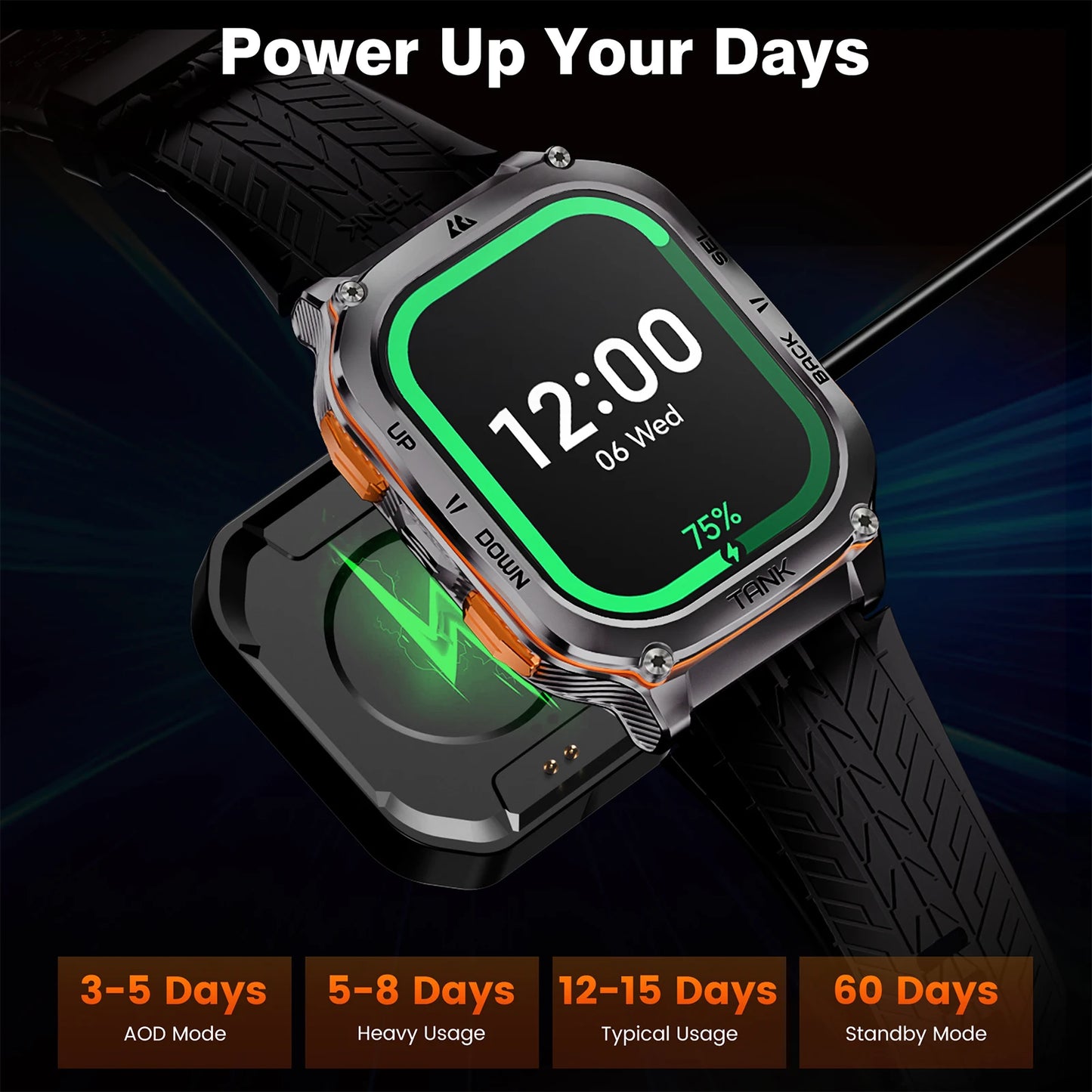 KOSPET TANK M3 Ultra Smartwatch