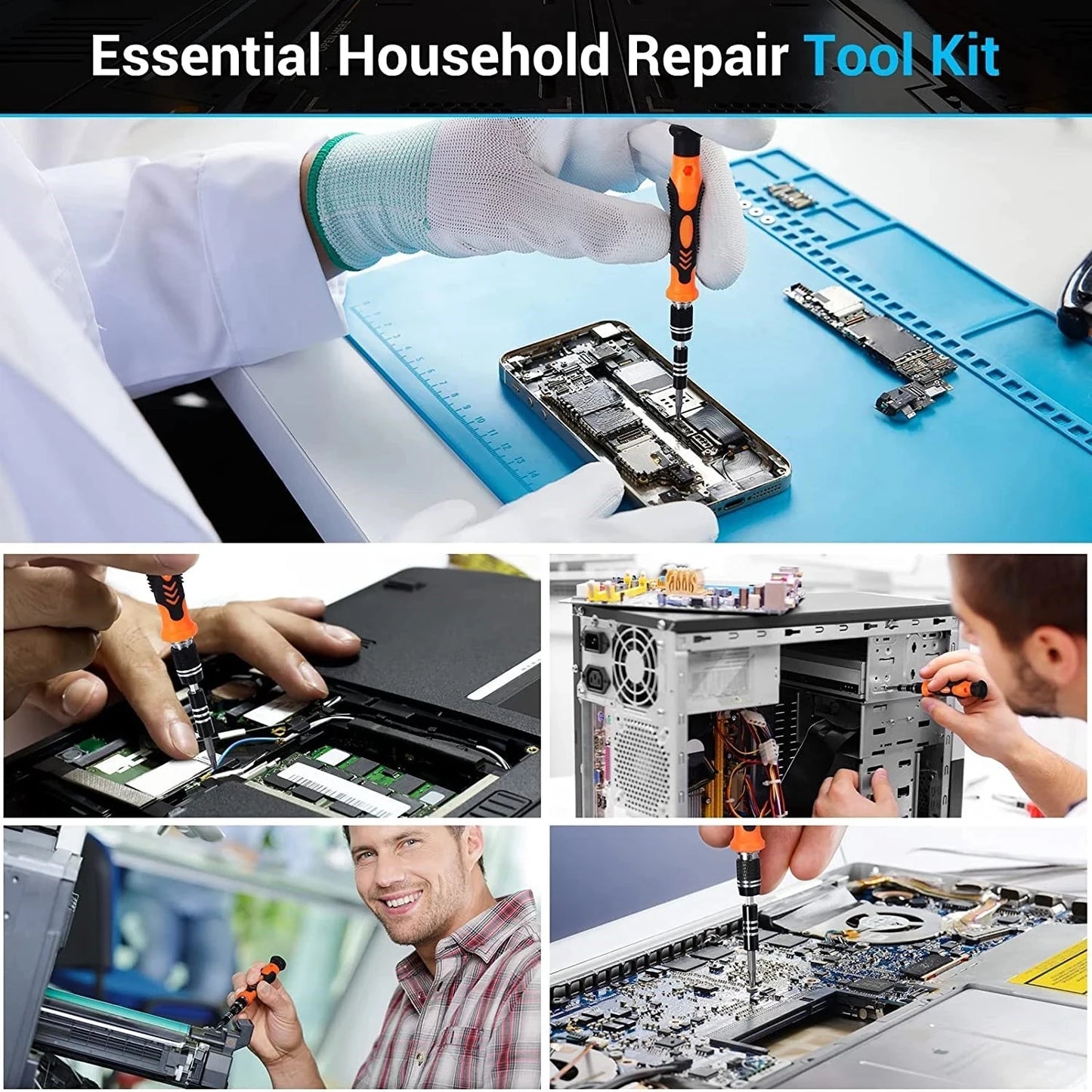 MULTIFUNCTIONAL PRECISION SCREWDRIVER KIT