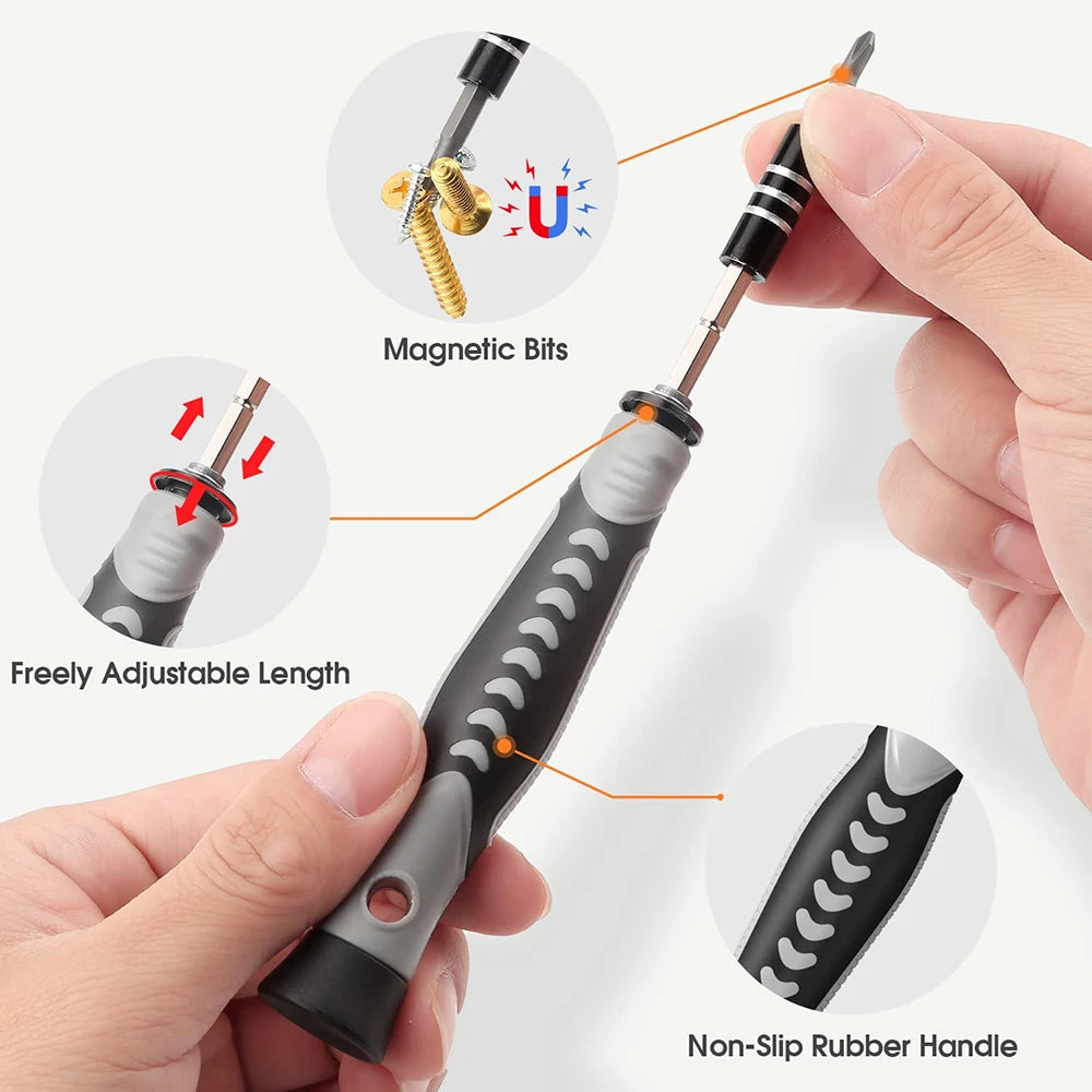 MULTIFUNCTIONAL PRECISION SCREWDRIVER KIT