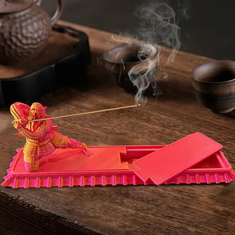Samurai Incense Holder